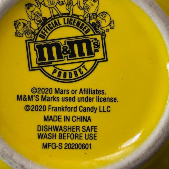 M&M’s Festive Snack / Ice Cream / Candy Bowl Set of 3 Pre-owned - Picture 6 of 6
